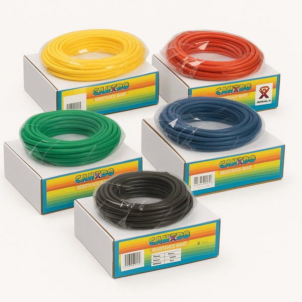 CanDo Non-Latex Therapy Tubing - XX-Light - Tan