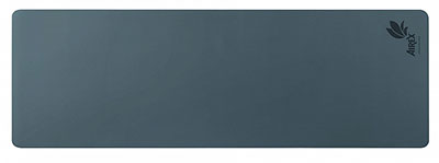 Airex Exercise Mat, Yoga ECO Grip, Anthracite, 72" x 24" x 0.16"