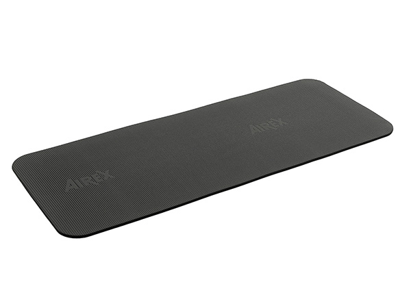 Airex Exercise Mat, Fitline 140, Charcoal, 55" x 24" x 0.4"